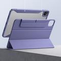 iPad Pro 13 (2024) ESR Rebound Hybrid Tri-Fold Folio Kotelo - Violetti