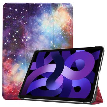 iPad Air 11 (2024) Tri-Fold Sarjan Smart Lompakkokotelo - Galaksi