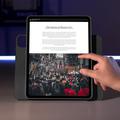 iPad Pro 13 (2024) ESR Shift Magneettinen foliokotelo - Musta