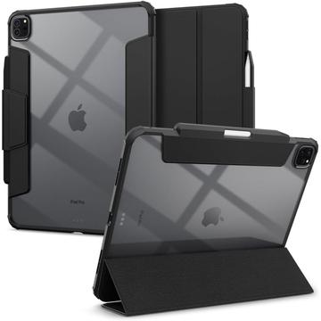 iPad Pro 13 (2024) Spigen Ultra Hybrid Pro Folio -kotelo - musta