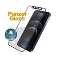 iPhone 12 Pro Max PanzerGlass Case Friendly Swarovski CamSlider Panssarilasi - 9H - Musta Reuna