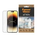 iPhone 14 Pro PanzerGlass Ultra-Wide Fit Anti-Reflective EasyAligner Panssarilasi - 9H - Musta Reuna