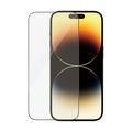 iPhone 14 Pro PanzerGlass Ultra-Wide Fit Anti-Reflective EasyAligner Panssarilasi - 9H - Musta Reuna