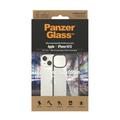 iPhone 13/14/15 PanzerGlass ClearCase Antibakteerinen Kotelo - Musta / Kirkas