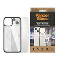 iPhone 13/14/15 PanzerGlass ClearCase MagSafe antibakteerinen kotelo - musta / kirkas