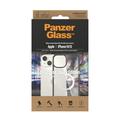 iPhone 13/14/15 PanzerGlass ClearCase MagSafe antibakteerinen kotelo - musta / kirkas