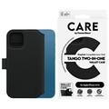 iPhone 13/14 PanzerGlass Care Tango 2-in-1 lompakkokotelo - MagSafe-yhteensopiva - Musta