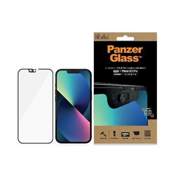 iPhone 13/13 Pro PanzerGlass Case Friendly CamSlider Panssarilasi - 9H - Musta Reuna