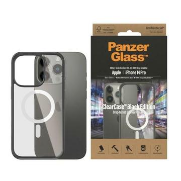 iPhone 14 Pro PanzerGlass ClearCase MagSafe antibakteerinen kotelo - musta / kirkas