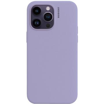 iPhone 14 Pro Max Nudient Base Silikonikotelo - Violetti