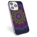 iPhone 14 Pro TPU Suojakuori - Värikäs Mandala