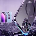 iPhone 14 Pro Tech-Protect MagShine Kotelo - MagSafe-yhteensopiva - Violetti / Kirkas