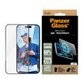 iPhone 15/16 PanzerGlass Gaming Ultra-Wide Fit EasyAligner Panssarilasi - 9H - musta reuna