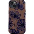 iPhone 15 Burga Tough Hybridikotelo - Velvet Night