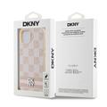 iPhone 15 DKNY Checkered Pattern and Stripe kotelo