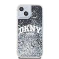 iPhone 15 DKNY Liquid Glitter Arch Logo Suojakuori