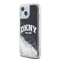 iPhone 15 DKNY Liquid Glitter Arch Logo Suojakuori