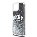 iPhone 15 DKNY Liquid Glitter Arch Logo Suojakuori