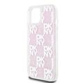 iPhone 15 DKNY Liquid Glitter Checkered Pattern Kotelo