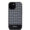 iPhone 15 DKNY Toista kuvio Bottom Stripe Suojakuori - MagSafe yhteensopiva - Musta