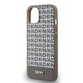 iPhone 15 DKNY Toista kuvio Bottom Stripe Suojakuori - MagSafe yhteensopiva