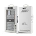 iPhone 15 DKNY Repeat Pattern Tonal Stripe Suojakuori