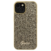 iPhone 15 Guess Disco Metal Script Logo Kotelo