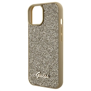 iPhone 15 Guess Disco Metal Script Logo Kotelo