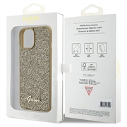 iPhone 15 Guess Disco Metal Script Logo Kotelo