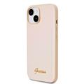 iPhone 15 Guess Iridescent Metal Script Hybrid Kotelo