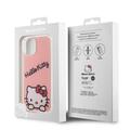 iPhone 15 Hello Kitty IML Daydreaming Kotelo - Vaaleanpunainen