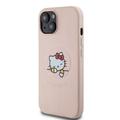 iPhone 15 Hello Kitty Kitty Kitty Asleep MagSafe Kotelo - Vaaleanpunainen