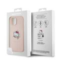 iPhone 15 Hello Kitty Kitty Kitty Asleep MagSafe Kotelo - Vaaleanpunainen