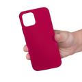 iPhone 15 Liquid Silicone Suojakuori - Kuuma Pinkki