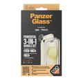 iPhone 15 PanzerGlass 3-in-1 Suojaussetti - Kirkas