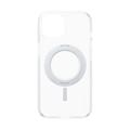 iPhone 15 PanzerGlass Kickstand Care Kotelo - MagSafe-yhteensopiva - hopea