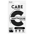 iPhone 15 PanzerGlass Care Tango 2-in-1 lompakkokotelo - MagSafe-yhteensopiva - Musta