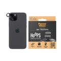 iPhone 15 PanzerGlass Hoops kameran linssin suojus - Musta