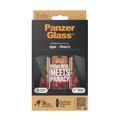 iPhone 15 PanzerGlass Ultra-Wide Fit Privacy EasyAligner Panssarilasi - 9H - Musta Reuna