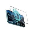 iPhone 15 Plus/16 Plus PanzerGlass Gaming Ultra-Wide Fit EasyAligner Panssarilasi - 9H - musta reuna