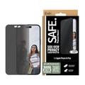 iPhone 15 Plus/16 Plus PanzerGlass Safe Privacy Ultra-Wide Fit Panssarilasi - 9H