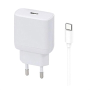 iPhone 15 / Plus / Pro / Max Beline PD 3.0 USB-C GaN-laturi - 30W - valkoinen