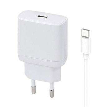 iPhone 15 Pro/15 Pro Max/16 Pro/16 Pro Max Beline PD 3.0 USB-C GaN-laturi - 30W - valkoinen