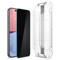 iPhone 15 Plus/16 Plus Spigen Glas.tR Ez Fit Privacy Panssarilasi - 9H - 2 Kpl.