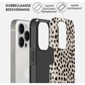 iPhone 15 Pro Burga Tough Hybridikotelo - Almond Latte