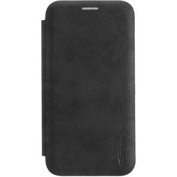 iPhone 15 Pro Commander Noblesse Flip Kotelo - Musta