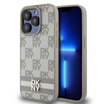 iPhone 15 Pro DKNY Ruudullinen kuvio ja raita kotelo