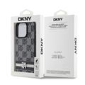 iPhone 15 Pro DKNY Ruudullinen kuvio ja raita kotelo