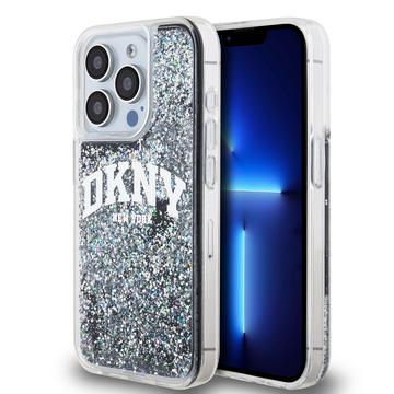 iPhone 15 Pro DKNY Liquid Glitter Arch Logo Suojakuori