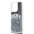 iPhone 15 Pro DKNY Liquid Glitter Arch Logo Suojakuori